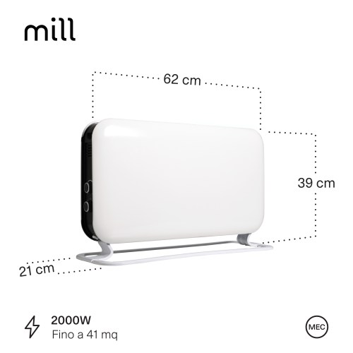 Mill Instant Mec Portable Heater 2000W - Mill
