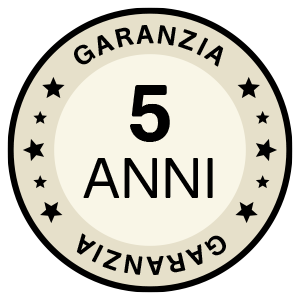 Garanzia di 5 Anni
